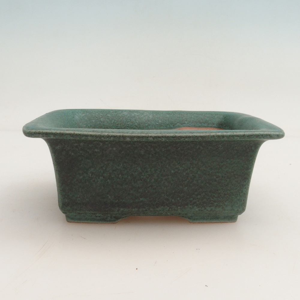 Bol bonsaï + soucoupe H11 - 11,5 x 10 x 4 cm - vert