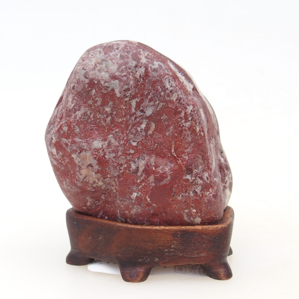 Suiseki - Pierre avec DAI (base en bois)