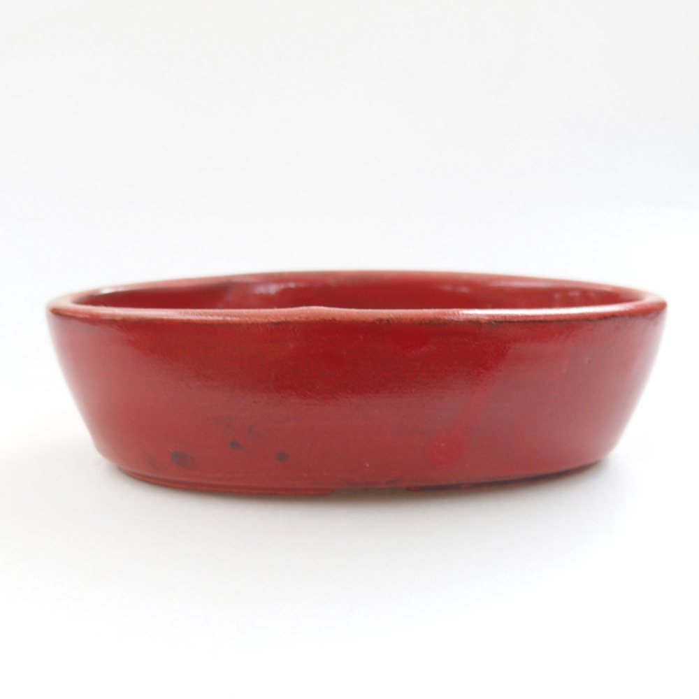 Bol à bonsaï en céramique 22 x 17 x 5 cm, vert