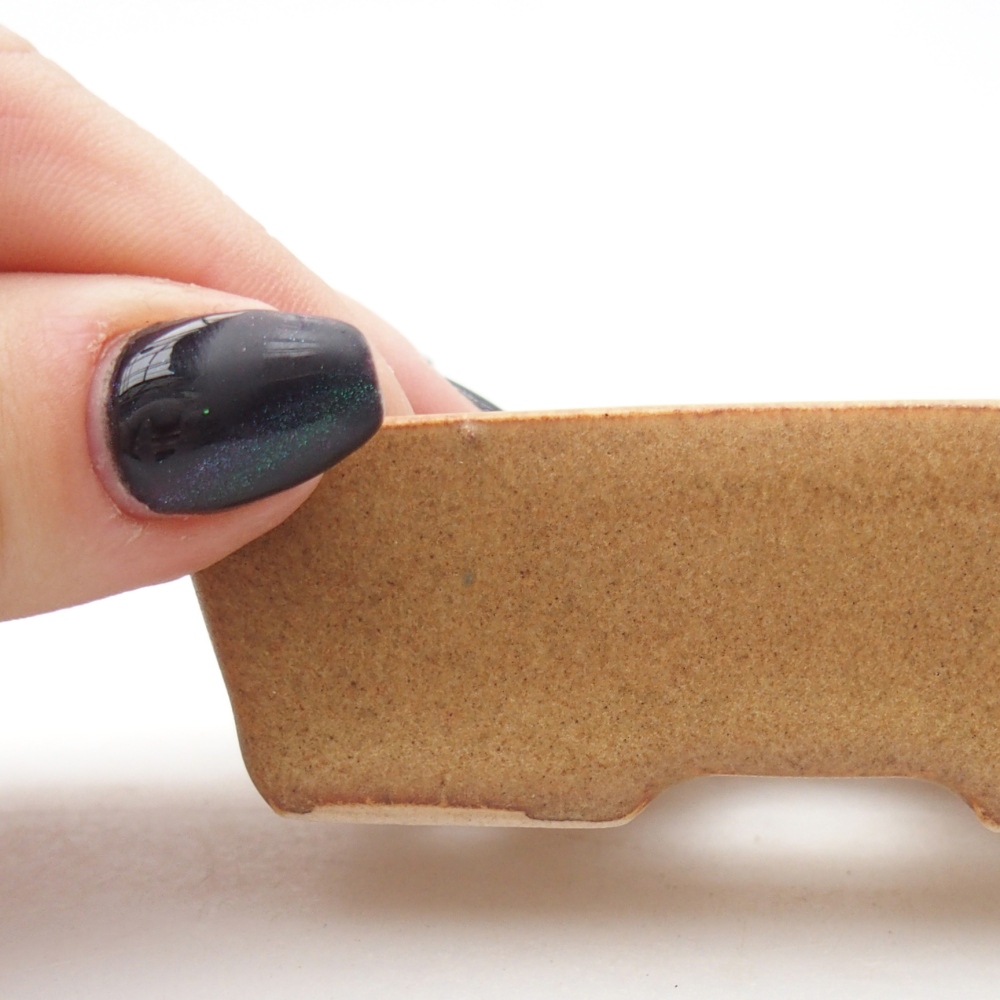 Mini bol bonsaï 8 x 6 x 2,5 cm, brun