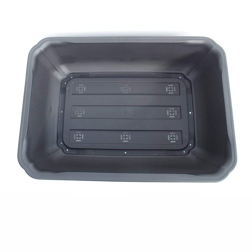 Bol en plastique MP-15 - 70 x 49 x 19 cm noir