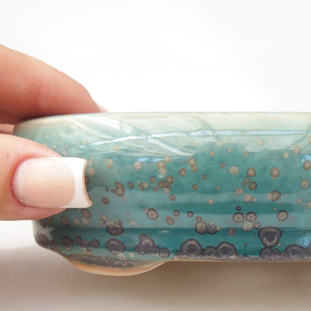 Bol 13 x 8,5 x 4 cm bleu