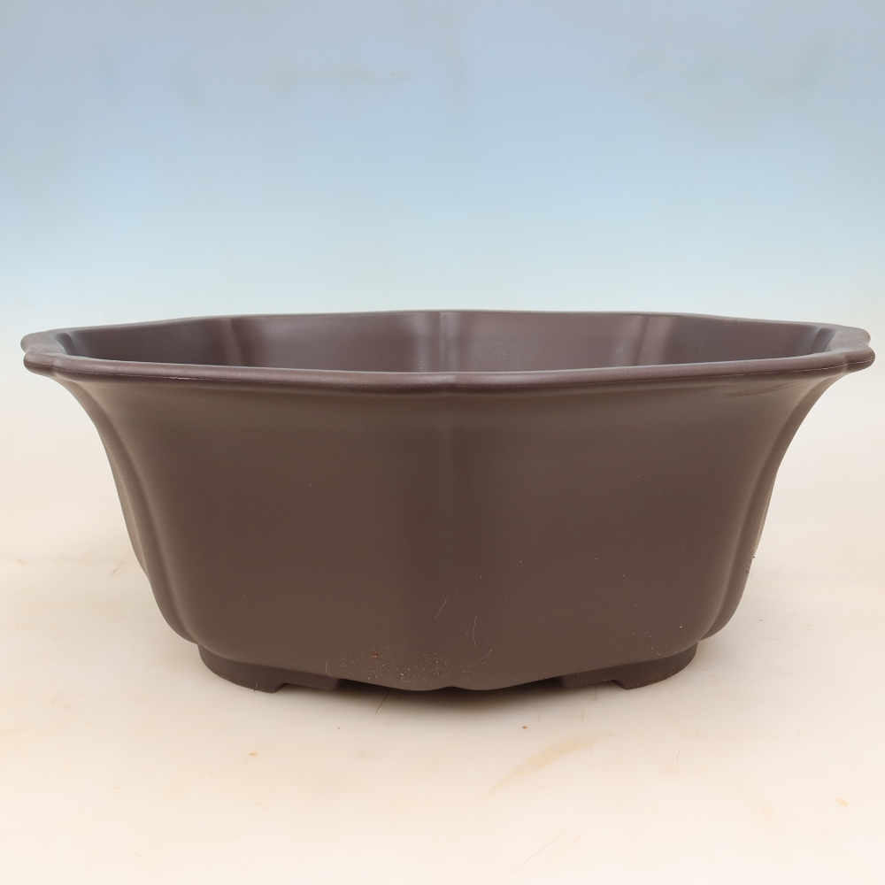 Pot à bonsaï en plastique MP-32 marron - 49 x 47 x 17 cm