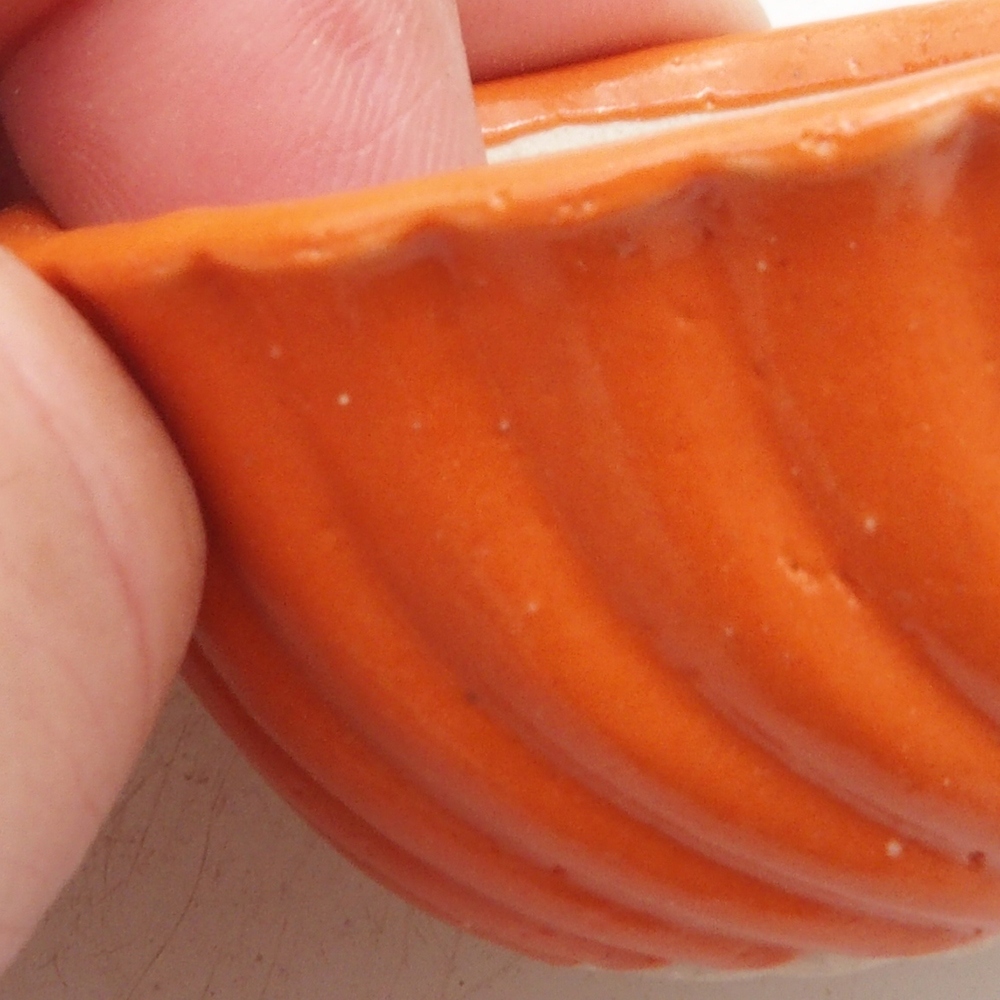 Mini bol bonsaï 5 x 5 x 2,5 cm, orange