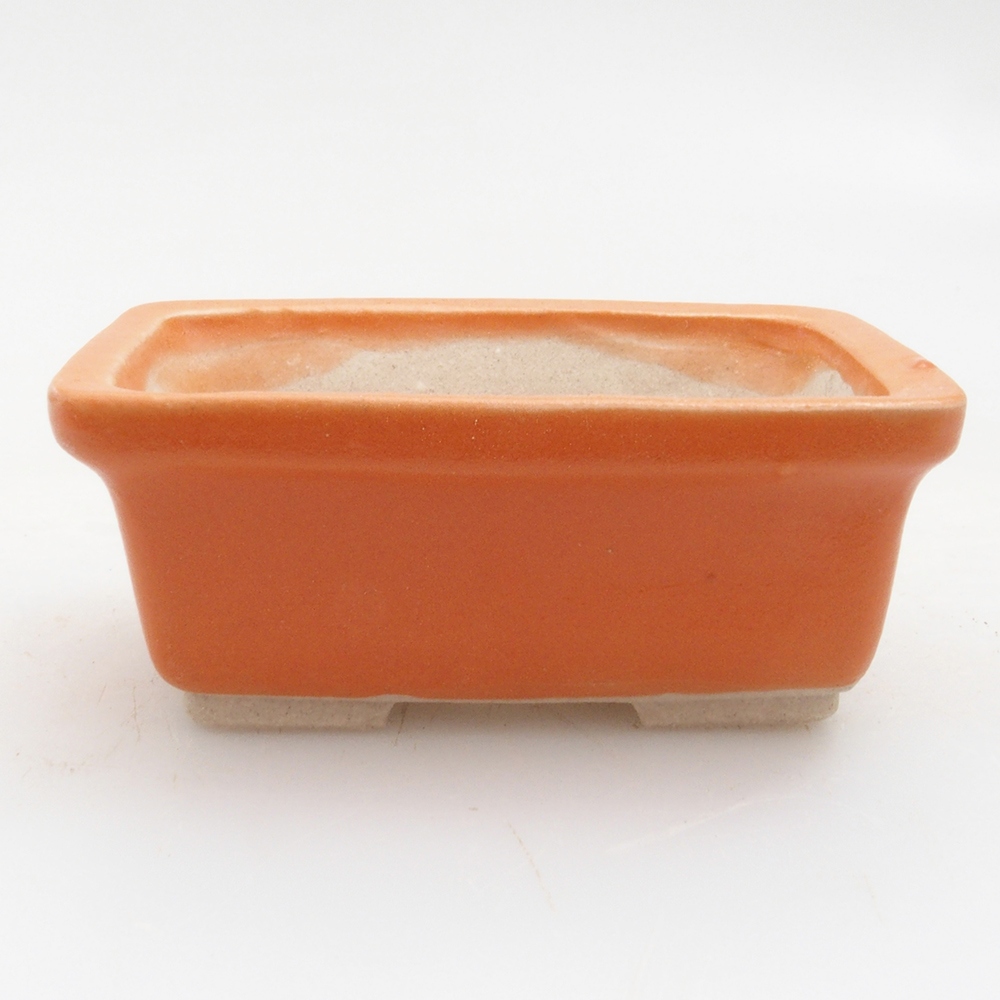 Mini bol bonsaï 6 x 4 x 2,5 cm, orange