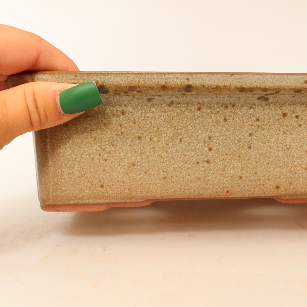 Bol en céramique  20 x 15,5 x 5,5 cm, couleur beige