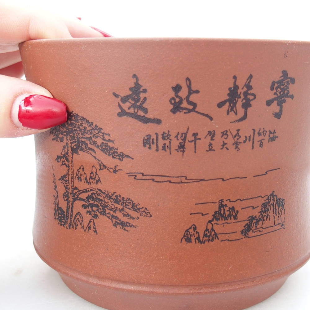 Bol 26 x 21 x 6,5 cm bleu-vert