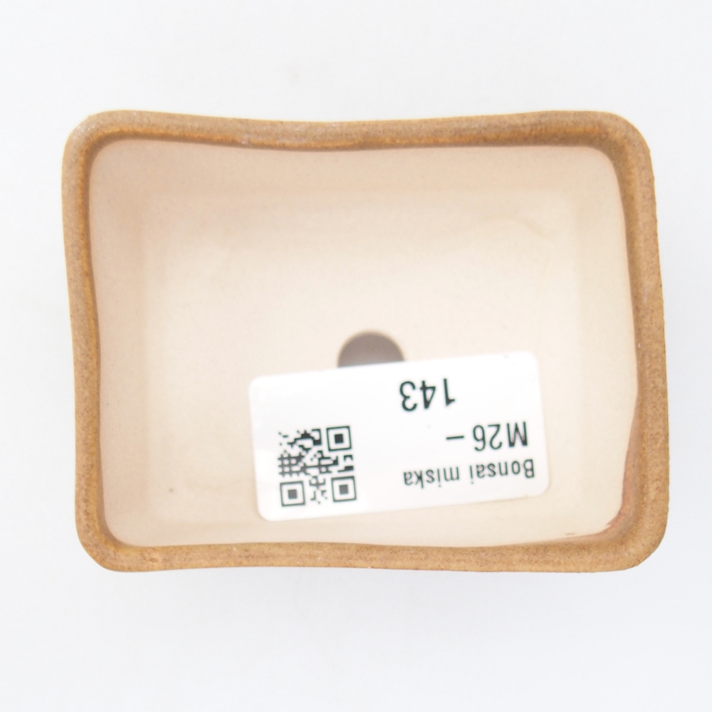 Mini bol bonsaï 7 x 5 x 3,5 cm, brun