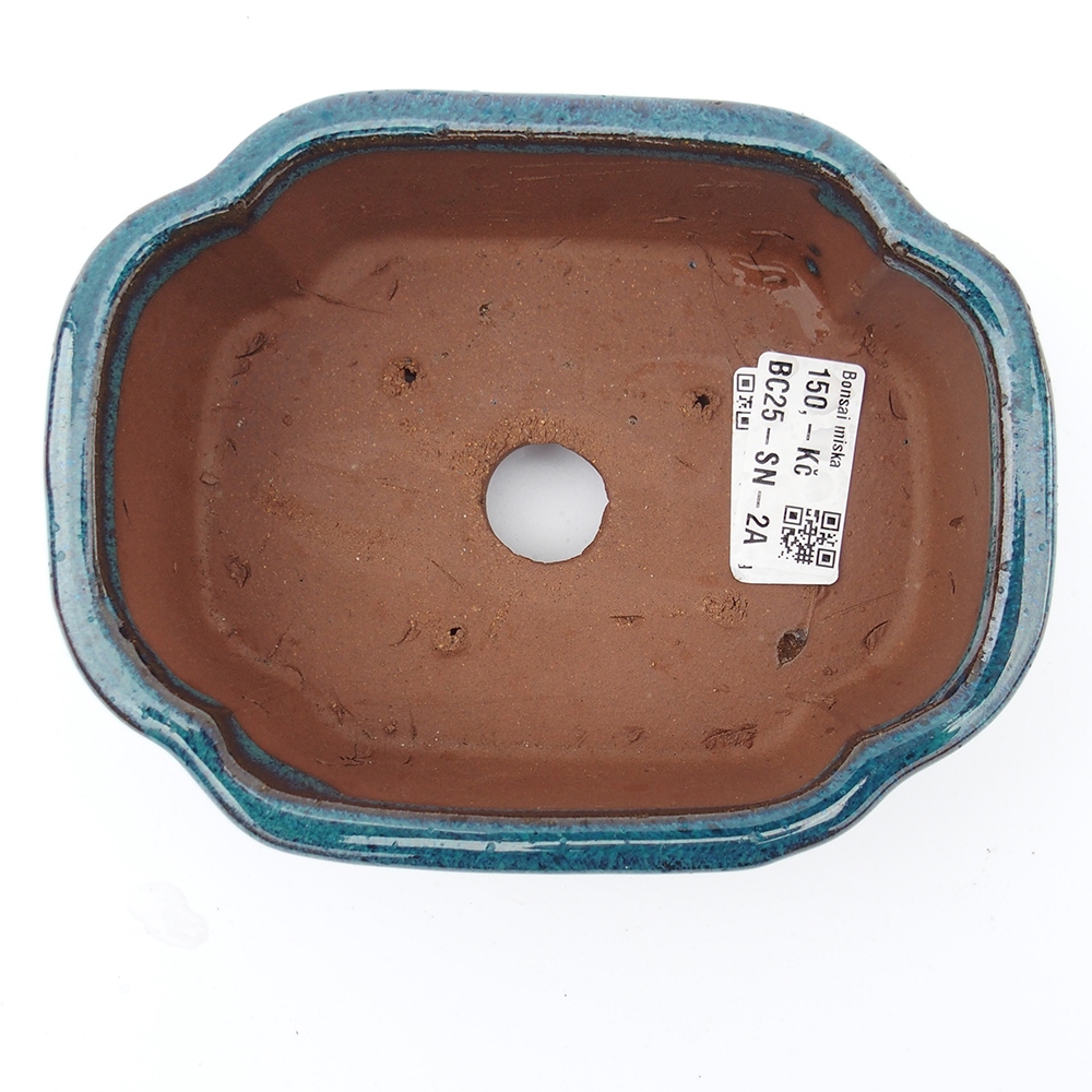 Bol 16 x 13 x 5,5 cm bleu-vert