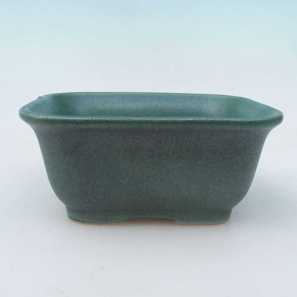 Bol Bonsaï + soucoupe H37 - 14,5x13x6,5 cm - vert