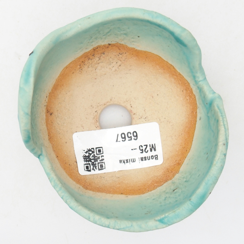 Coquille en céramique 8,5 x 8 x 4,5 cm , couleur bleu