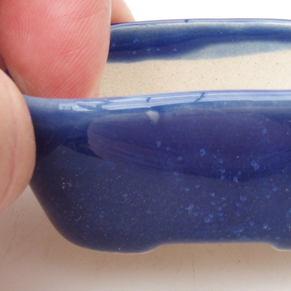 Mini bol bonsaï 5,5 x 4 x 2,5 cm, couleur bleu