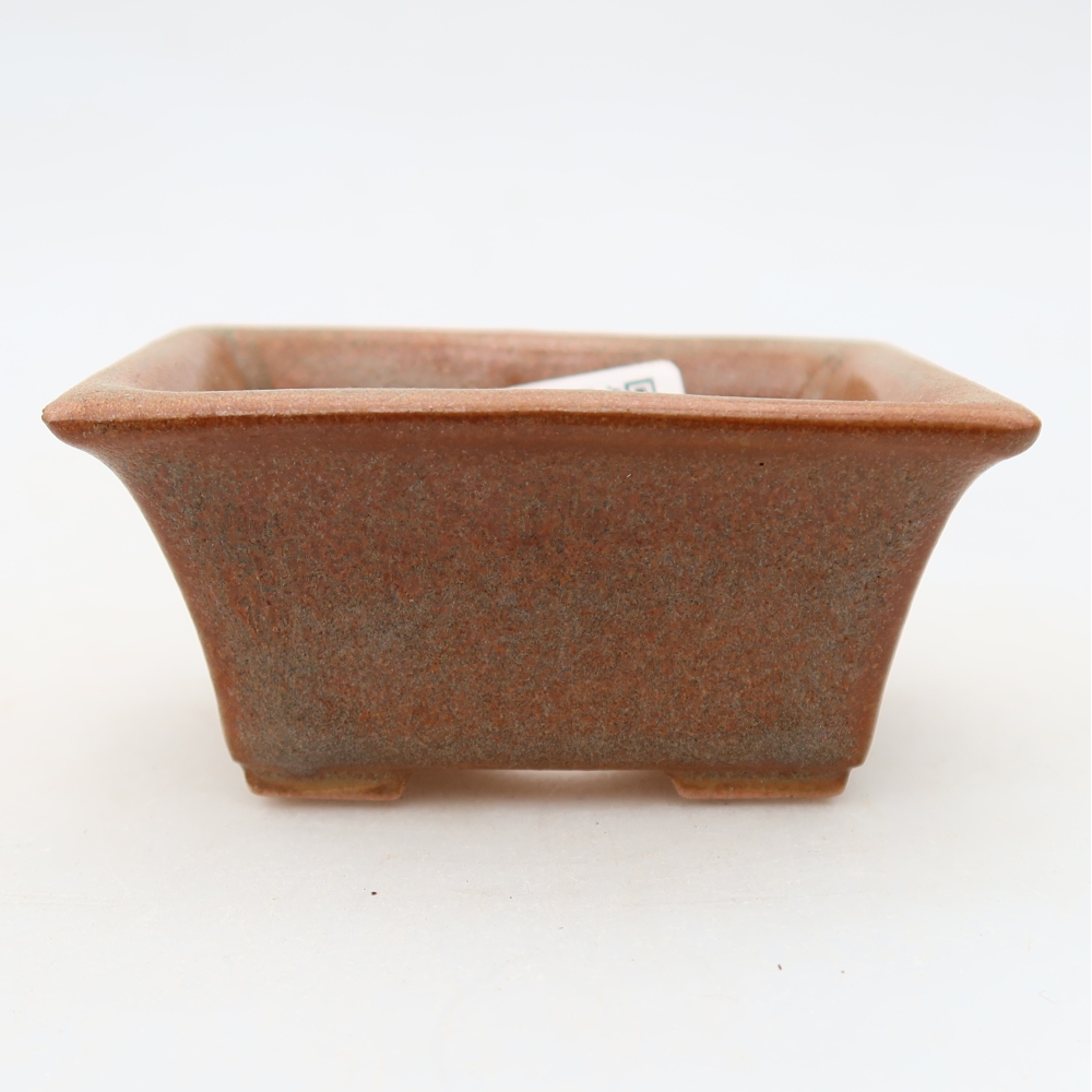 Bol à bonsaï en céramique 8,5 x 6 x 4 cm, brun