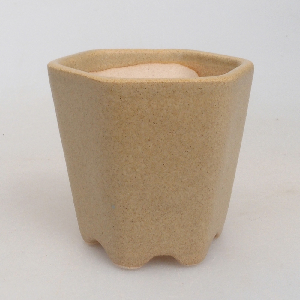 Mini bol bonsaï 5 x 5 x 5 cm, brun