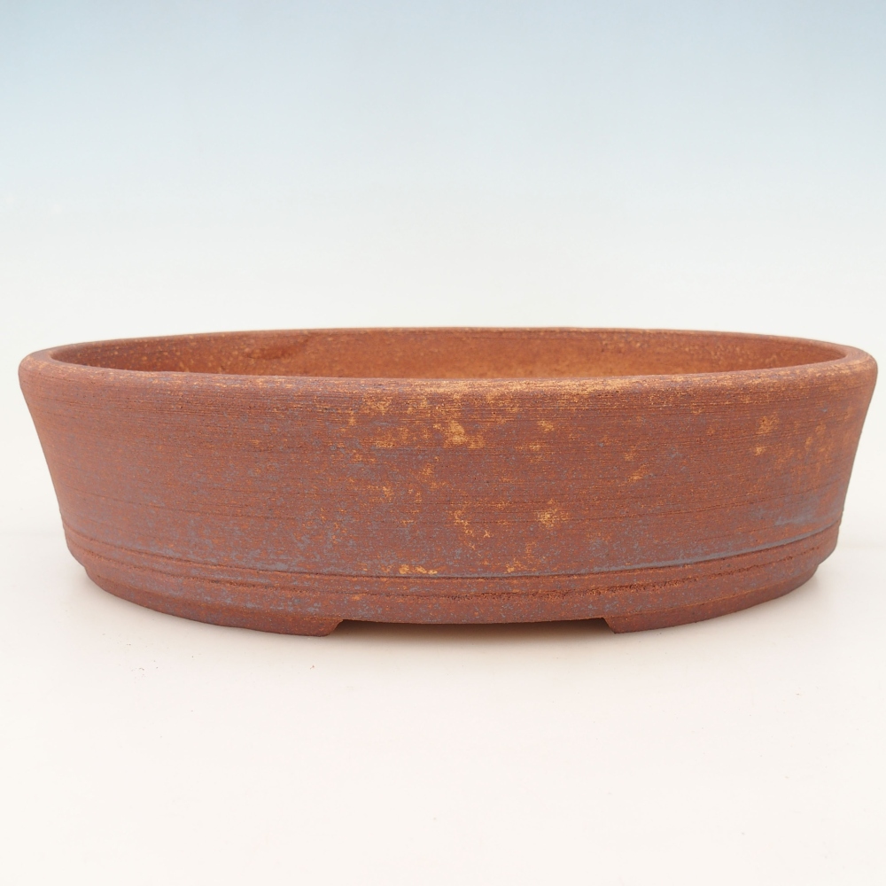 Bol à bonsaï 32,5 x 25 x 8,5 cm , couleur métal