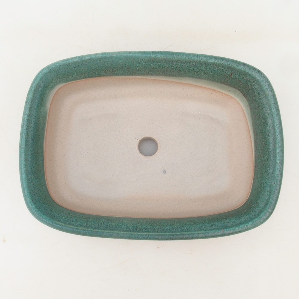 Bol à bonsaï H02 - 19 x 13 x 5 cm - vert