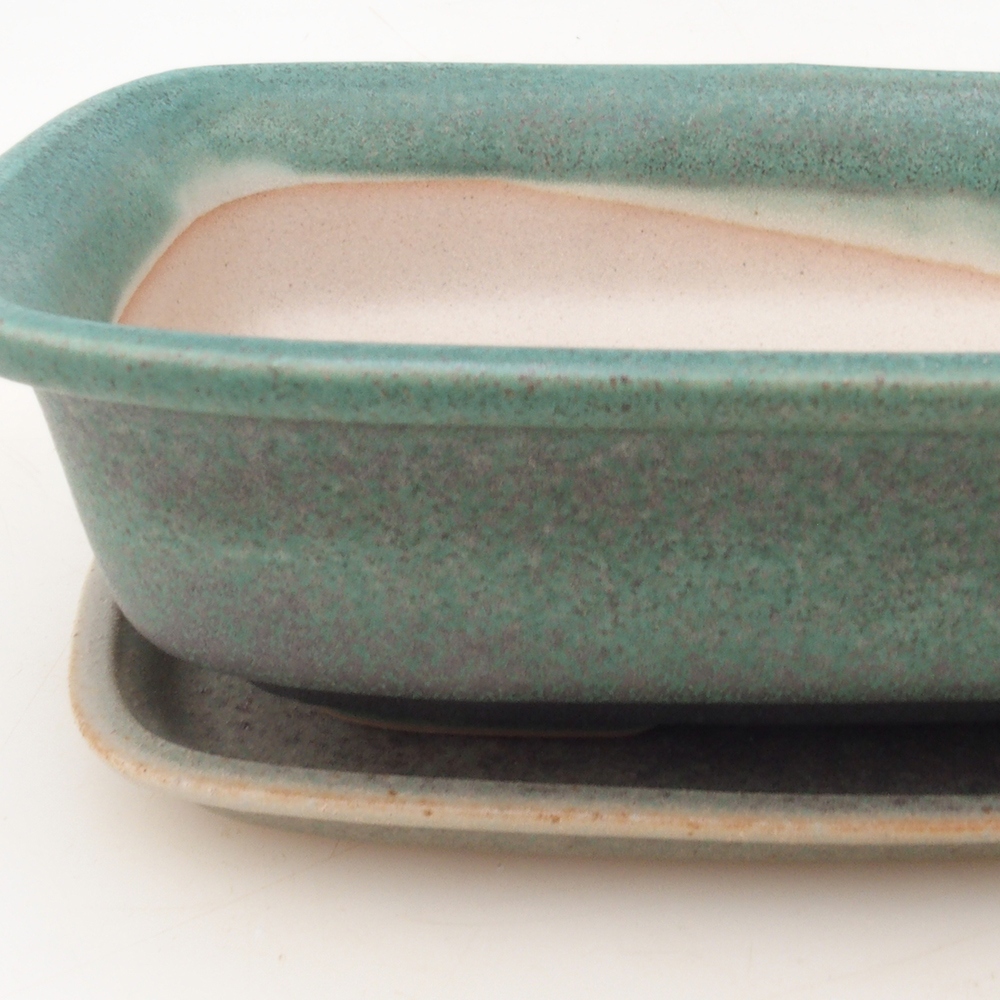 Bol Bonsaï + soucoupe H02 - vert