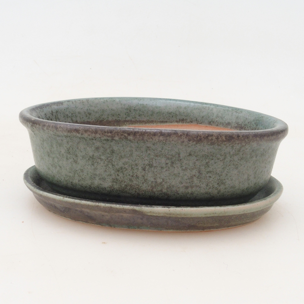 Bol Bonsaï + soucoupe H04 - vert