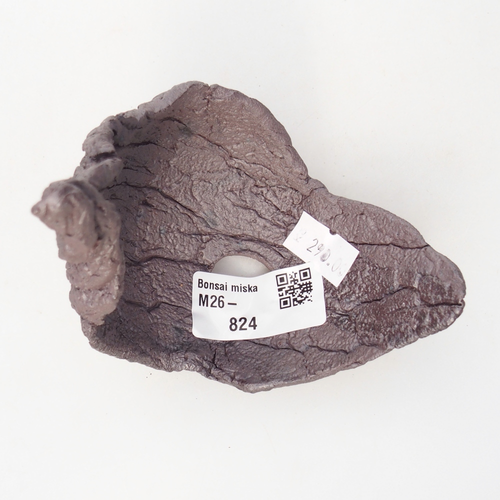 Coquille en céramique 9,5 x 8 x 11,5 cm , couleur métallique