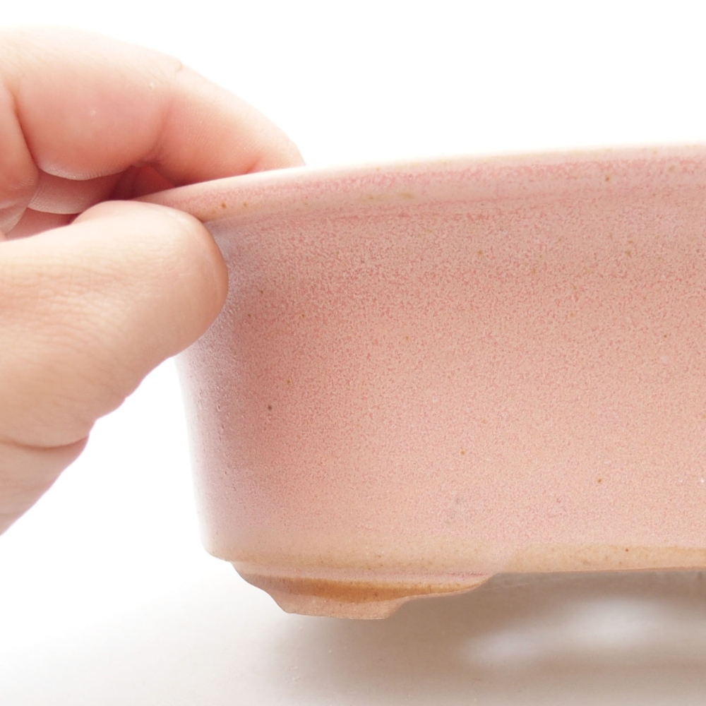 Bol à bonsaï en céramique 22 x 17 x 5 cm, vert