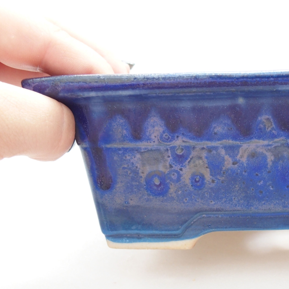 Bol à bonsaï en céramique 22 x 17 x 5 cm, vert