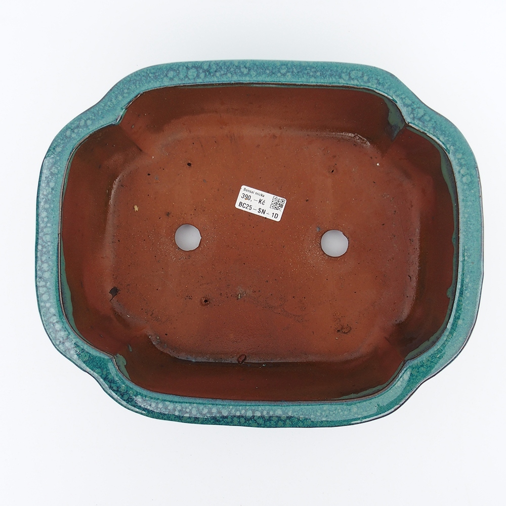 Bol 32 x 26 x 10,5 cm vert-bleu