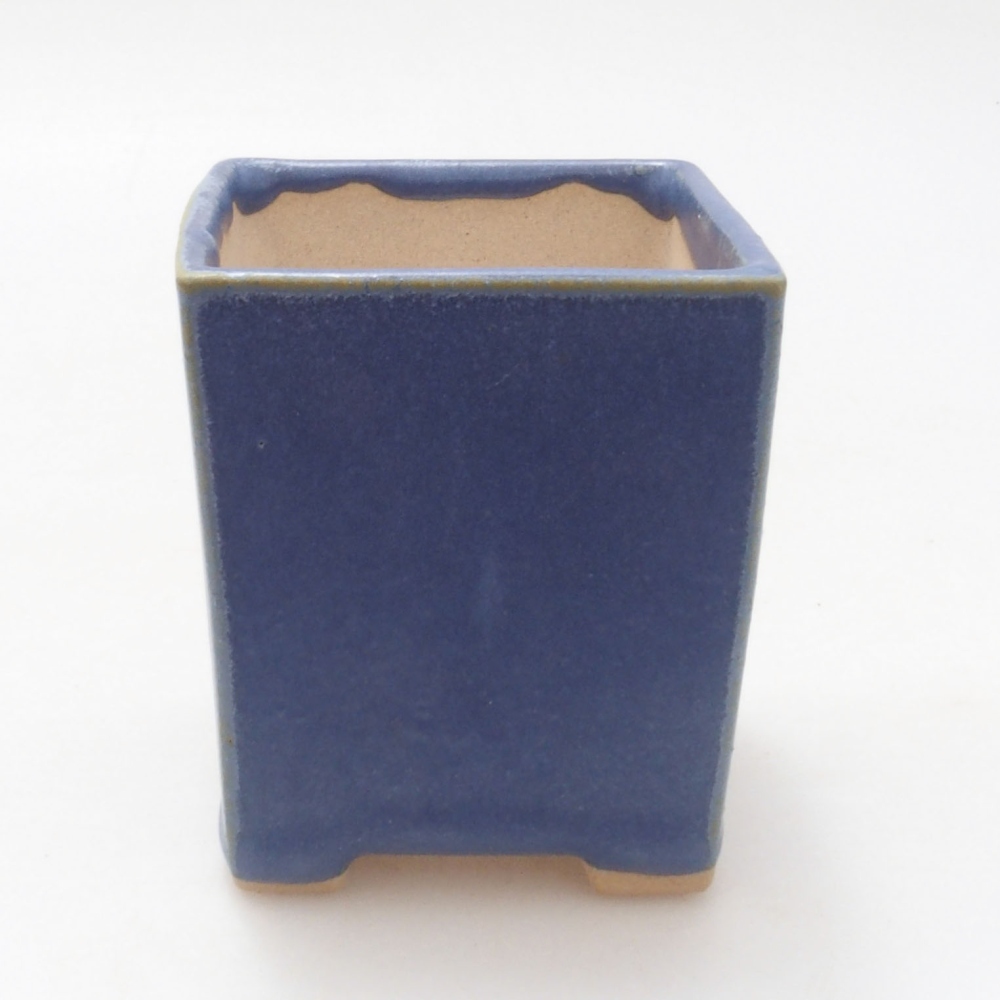 Mini bol bonsaï 5,5 x 5,5 x 6,5 cm, couleur bleu