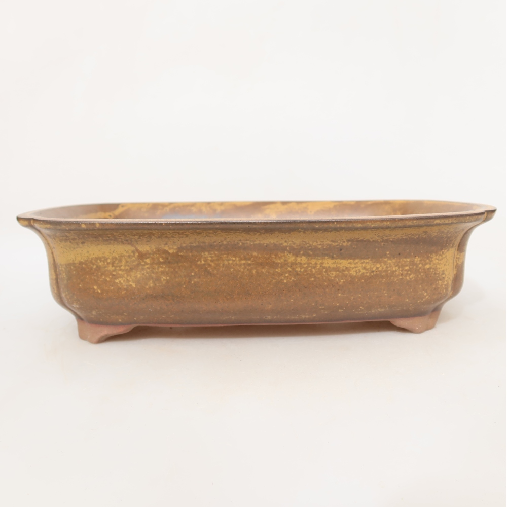Bol en céramique  24 x 17 x 6 cm, couleur jaune