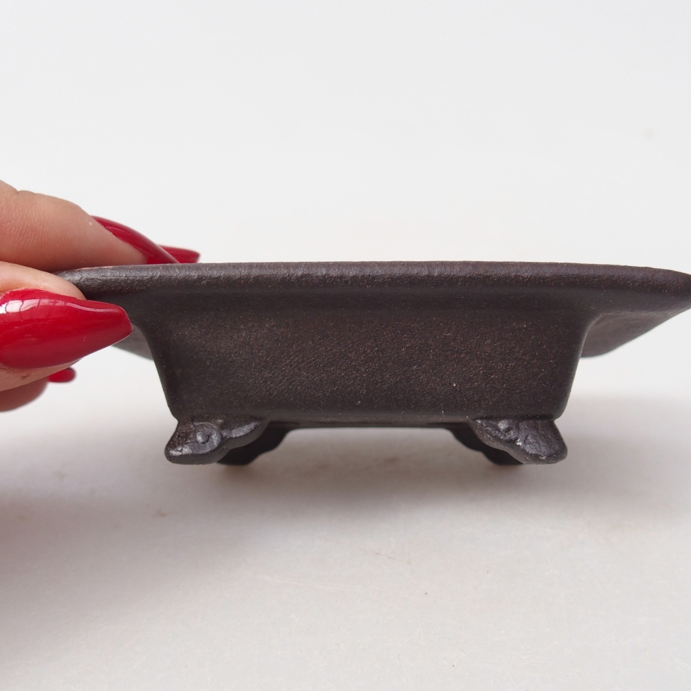 Mini bol bonsaï 9,5 x 6,5 x 3 cm, brun