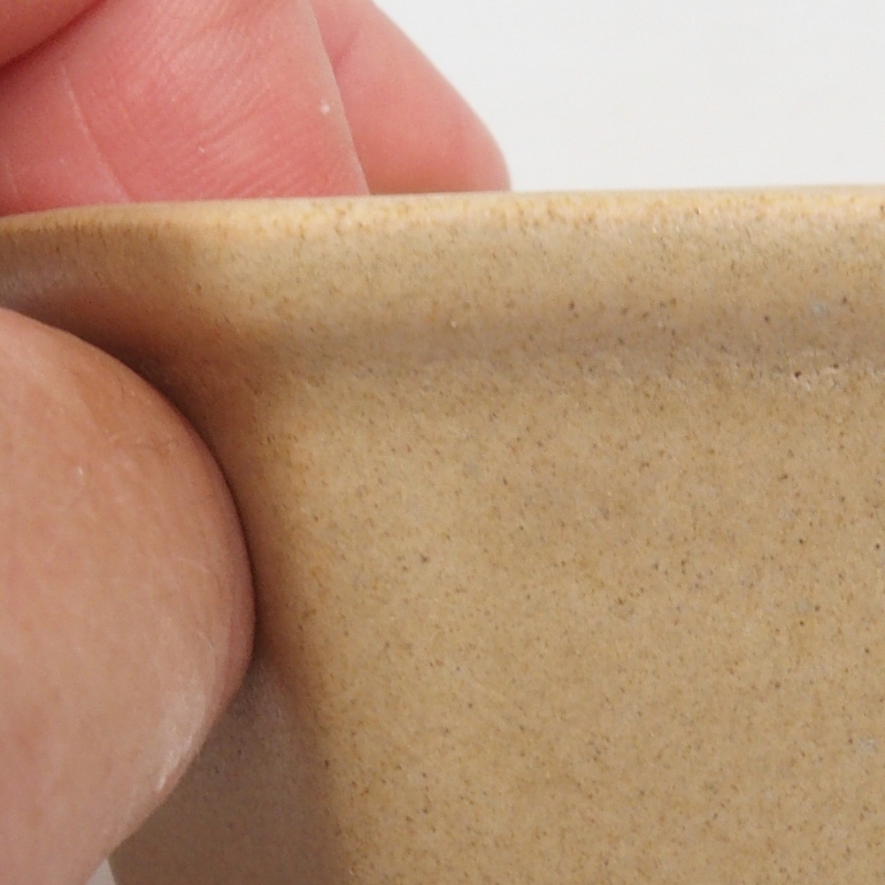 Mini bol bonsaï 8 x 7 x 4 cm, brun