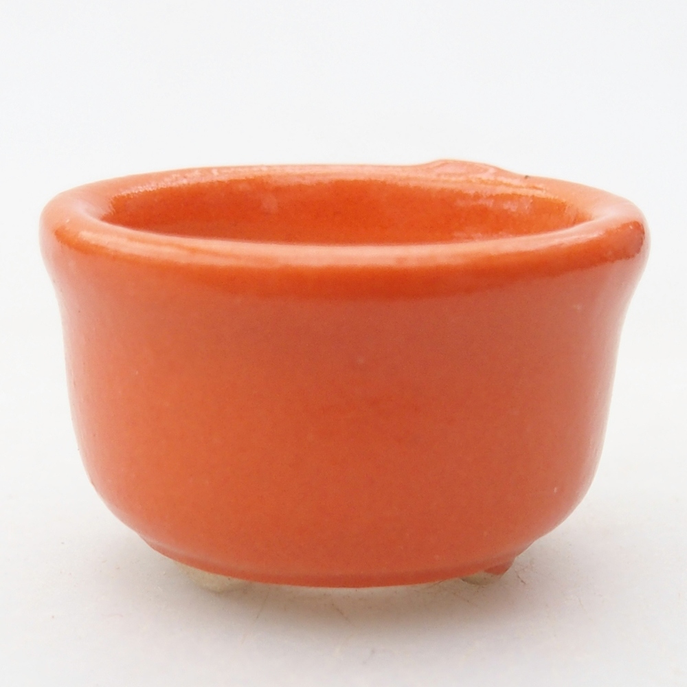 Mini bol bonsaï 3 x 3 x 1,5 cm, orange