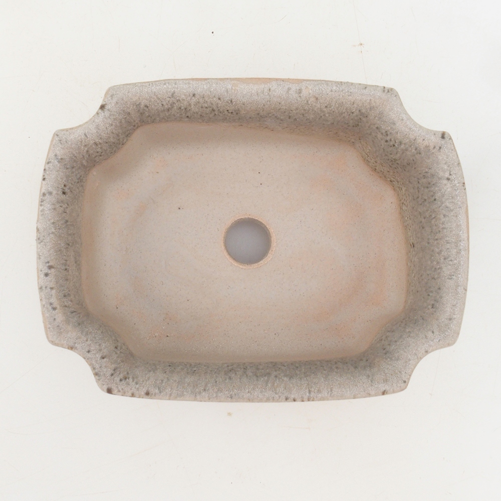 Bol à bonsaï H01 - 12 x 9 x 5 cm - beige