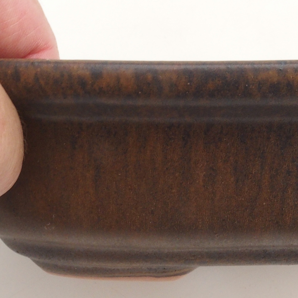 Coupe bonsaï H25 - 23 x 17 x 5,5 cm - marron