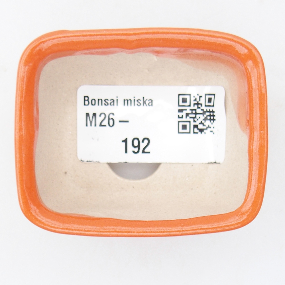 Mini bol bonsaï 6 x 4,5 x 3 cm, orange