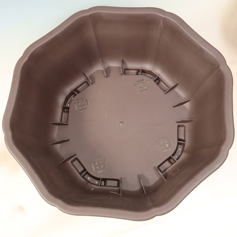Pot à bonsaï en plastique MP-33 marron - 62 x 59 x 21 cm - RETRAIT SUR PLACE UNIQUEMENT ou expédition par palette