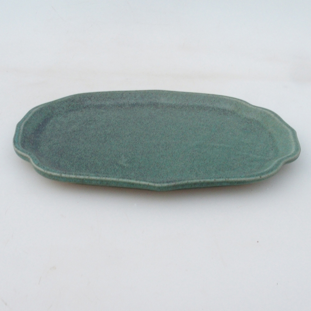 Bol en céramique H51 -18,5 x 14,5 x 1 cm - vert