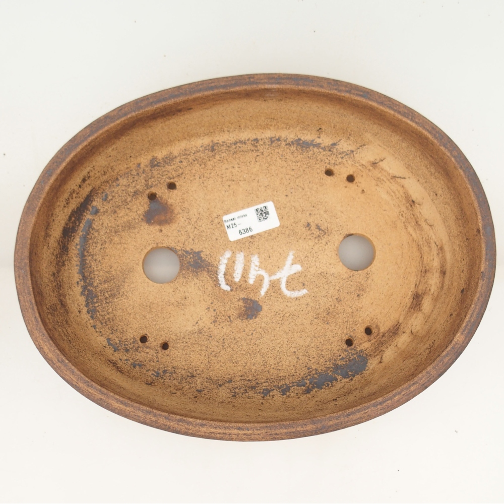 Bol à bonsaï 32,5 x 25 x 8 cm , couleur marron