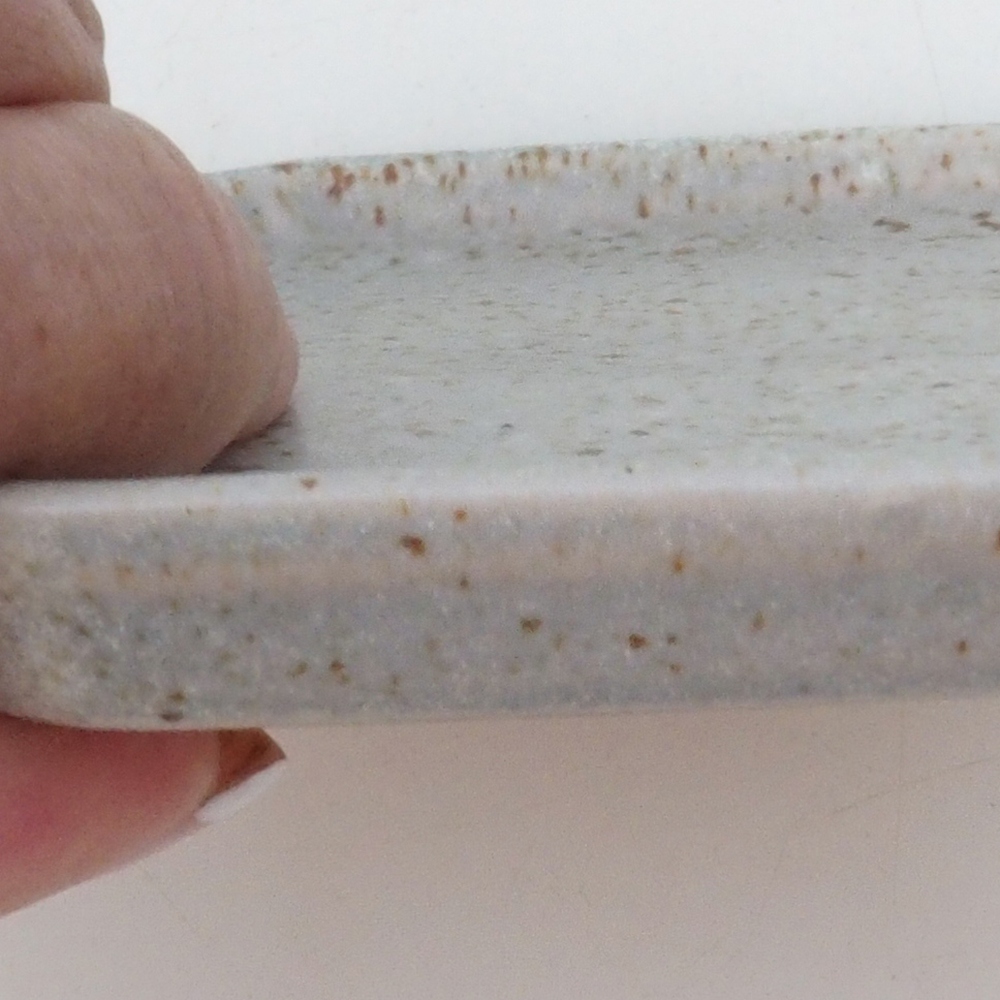 Bol en céramique H13 -12 x 12 x 1 cm - beige