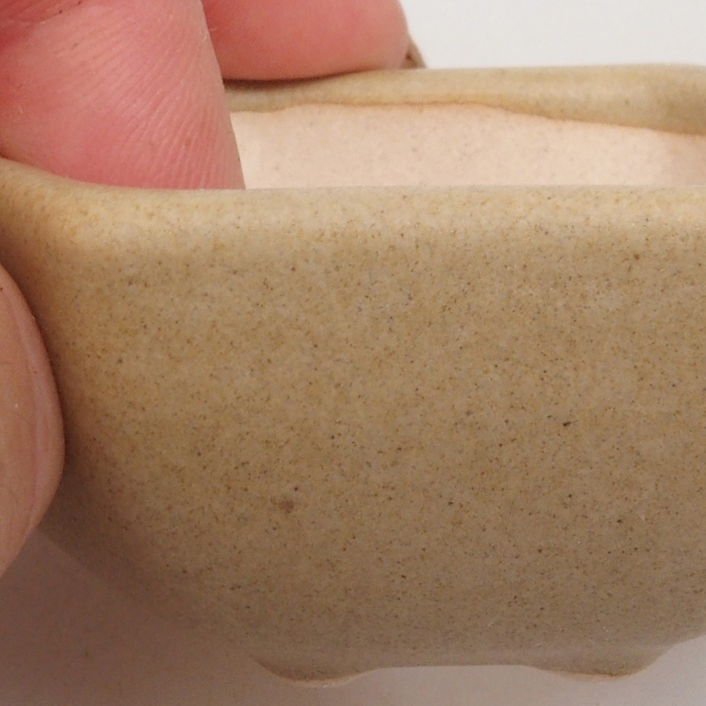 Mini bol bonsaï 6,5 x 6 x 2,5 cm, brun