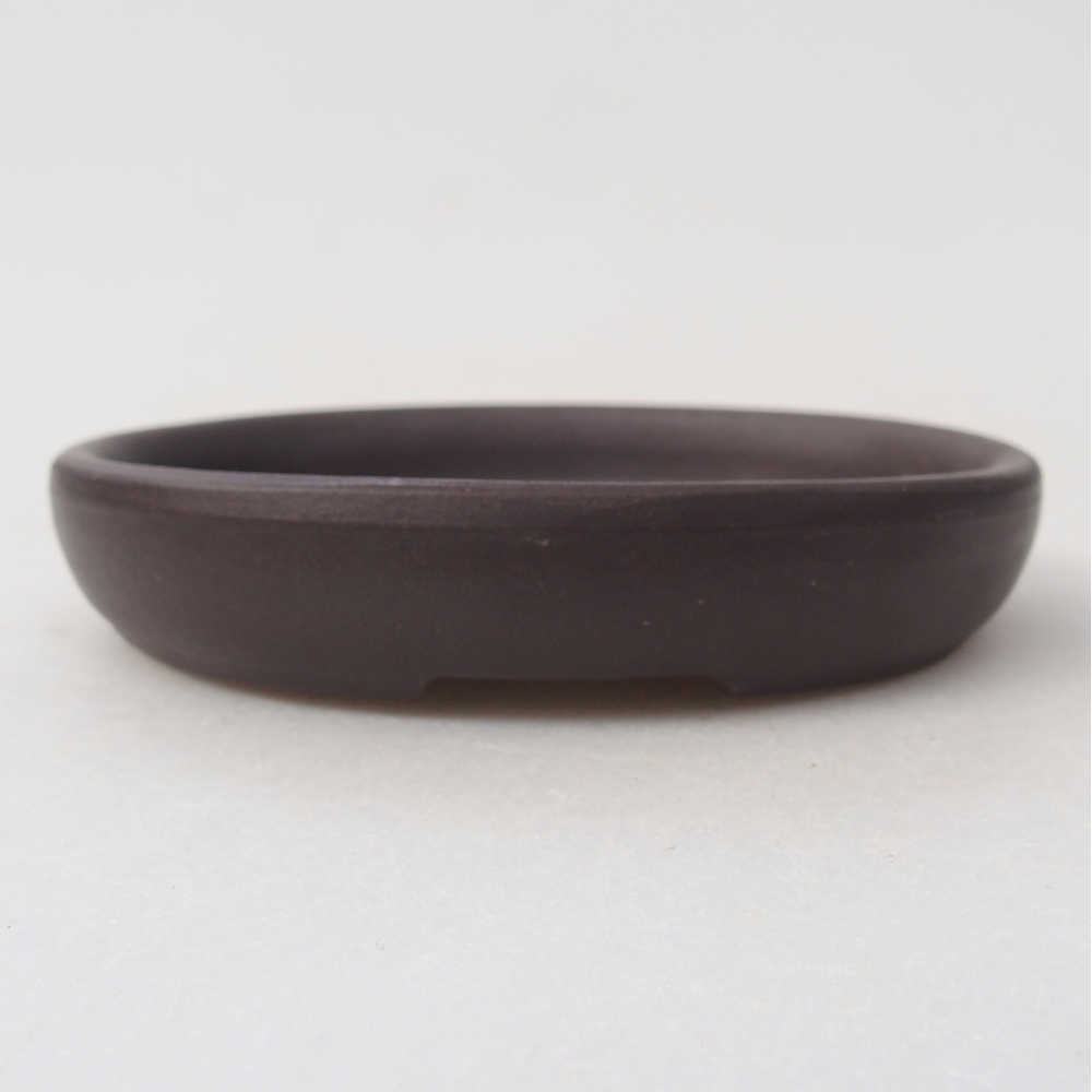 Mini bol bonsaï 9 x 7,5 x 2 cm, brun