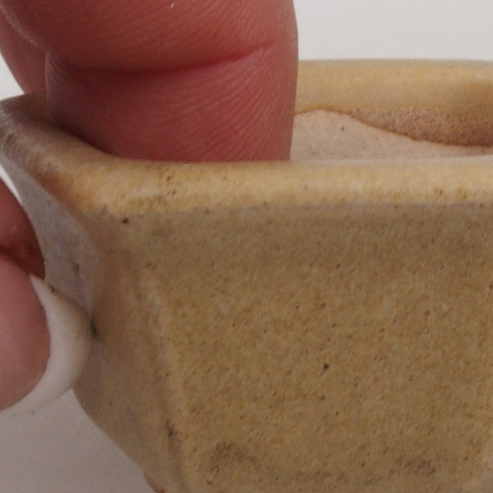 Mini bol bonsaï 5 x 4,5 x 3 cm, brun