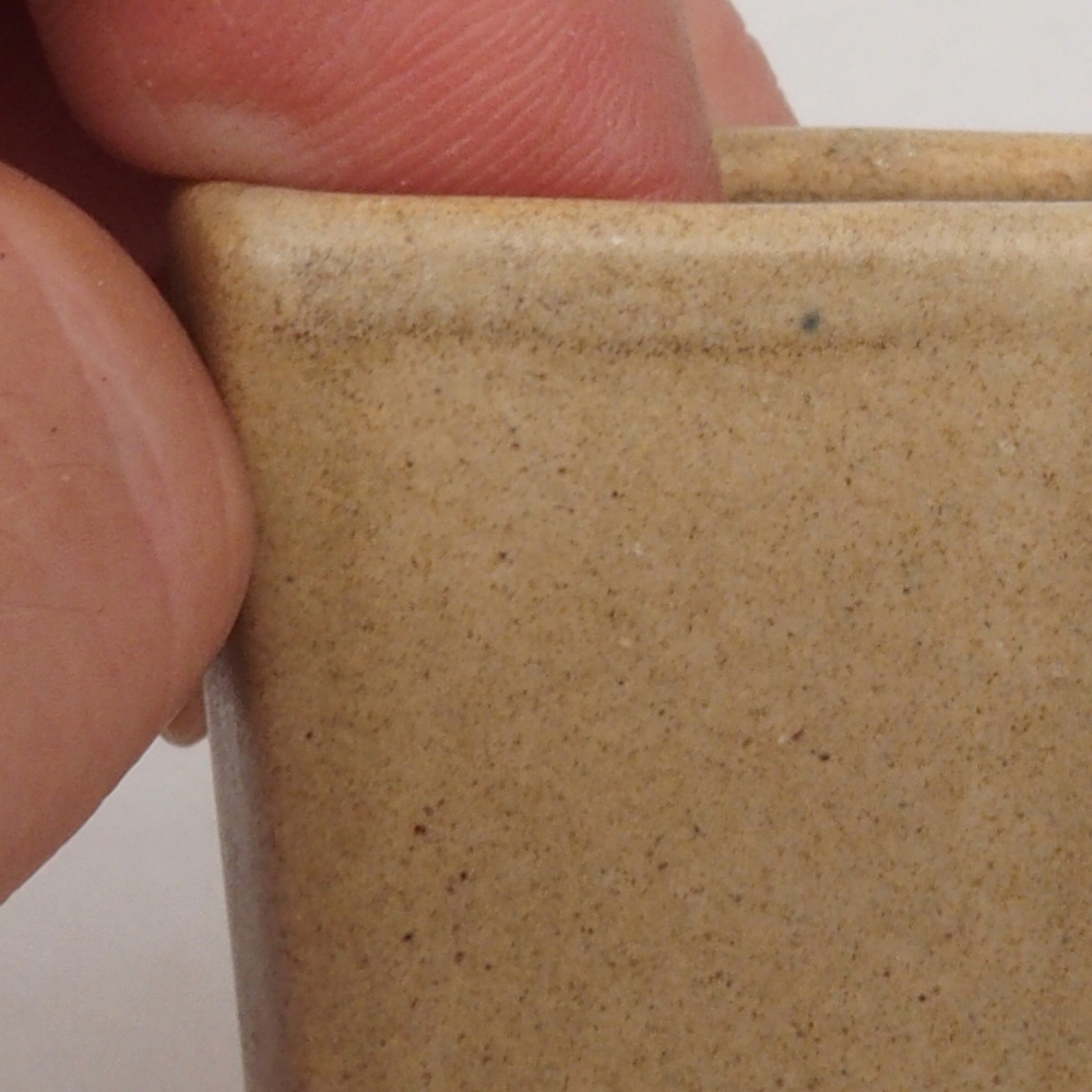 Mini bol à bonsaï 3,5 x 3 x 5 cm, brun