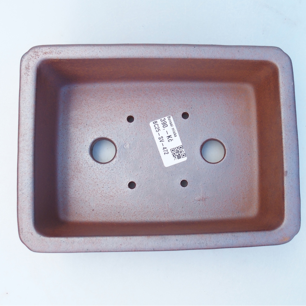 Bol 20 x 15 x 7 cm brun