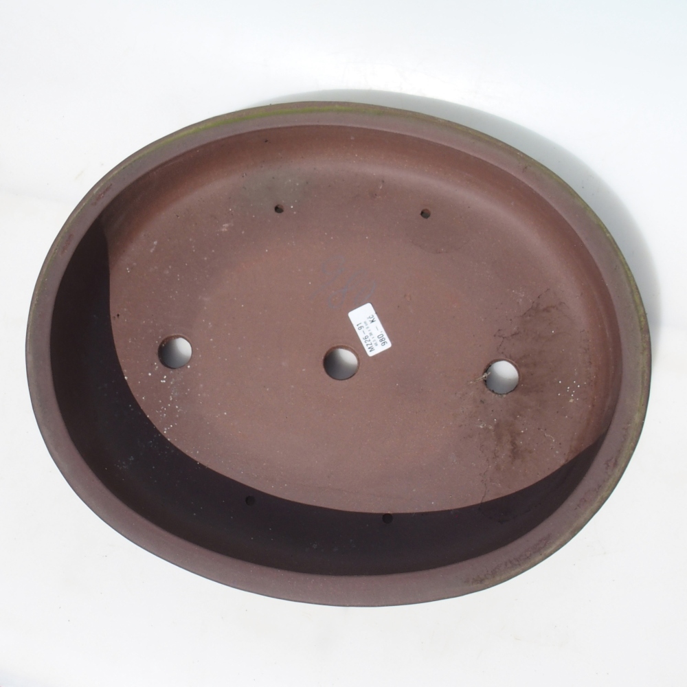 Bol pour bonsaï 46,5 x 38 x 9 cm - brun