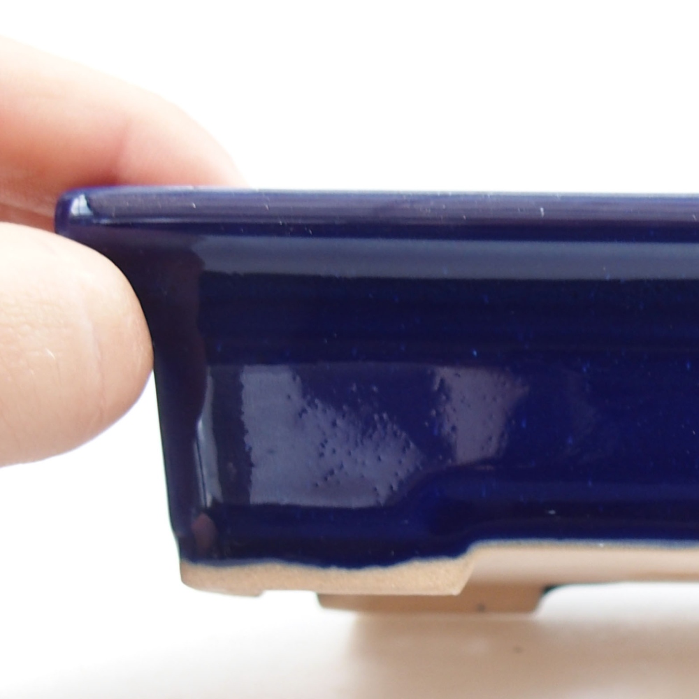 Bol à bonsaï en céramique 22 x 17 x 5 cm, vert