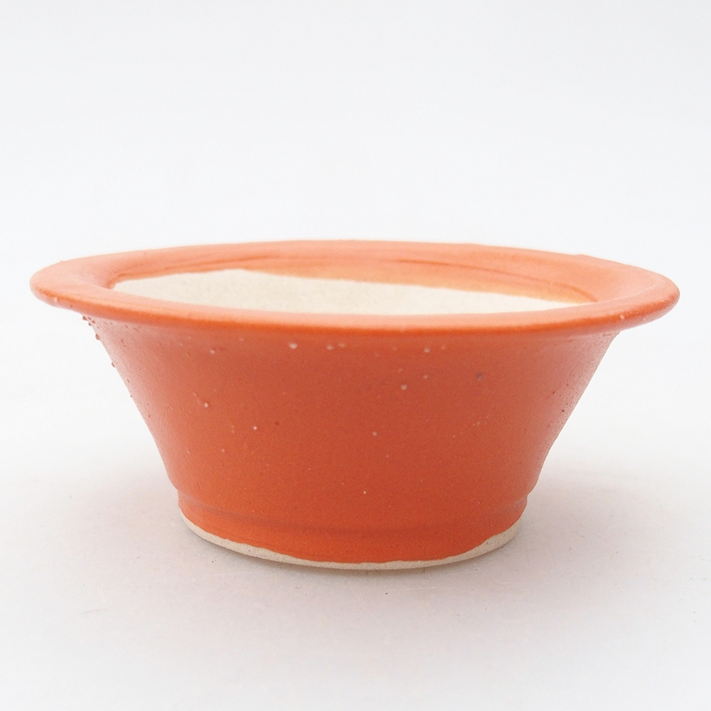Mini bol bonsaï 7,5 x 7,5 x 3 cm, orange