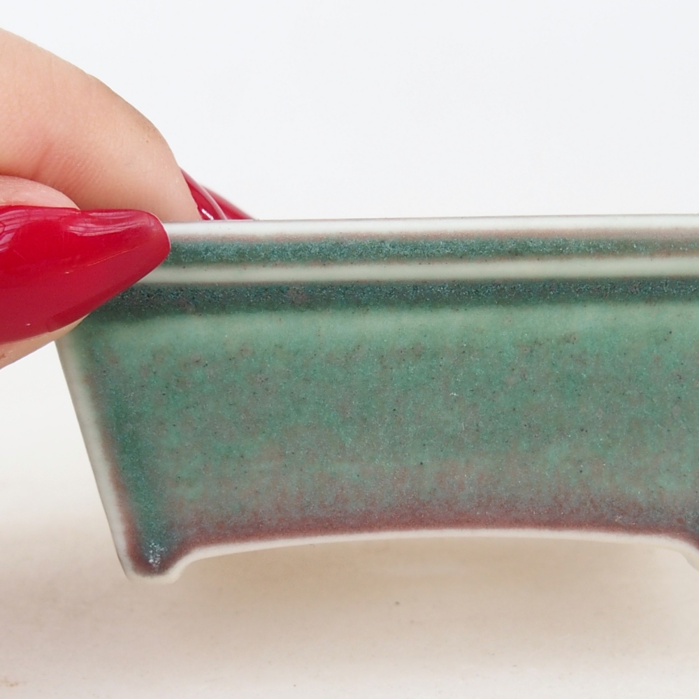 Mini bol bonsaï 7,5 x 6 x 3 cm, vert