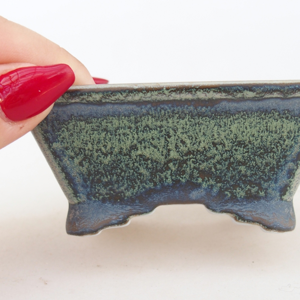 Mini bol bonsaï 8,5 x 7,5 x 4 cm, vert