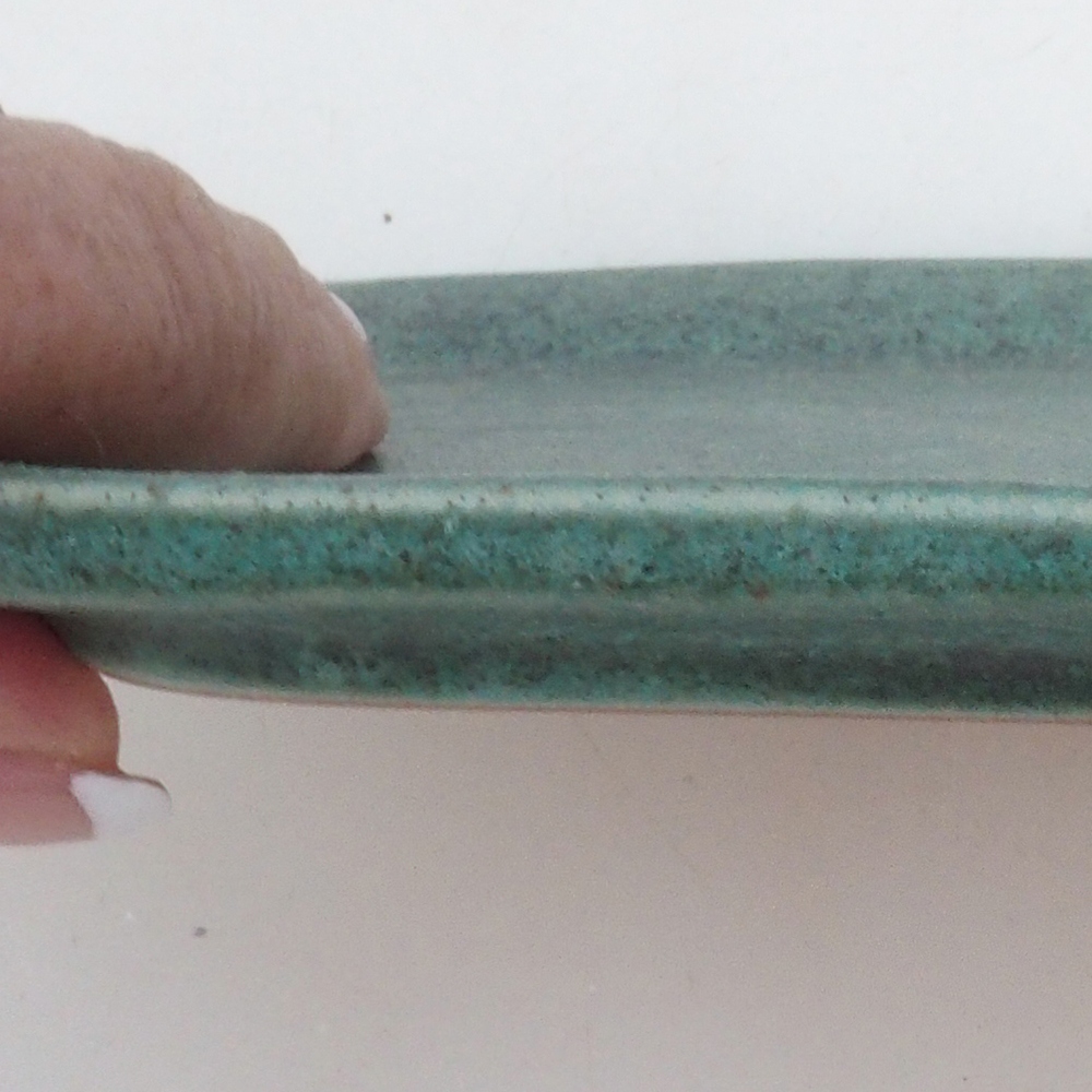 Bol en céramique H51 -18,5 x 14,5 x 1 cm - vert