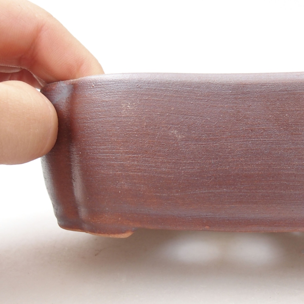 Bol à bonsaï en céramique 22 x 17 x 5 cm, vert